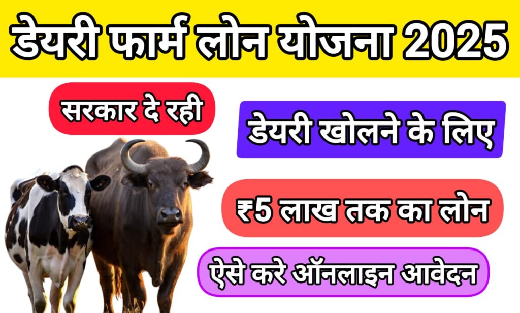 Dairy Farm Business Loan 2025